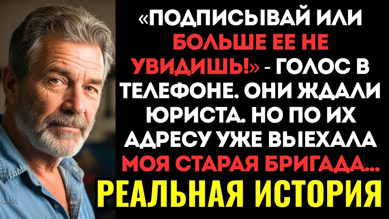 ОНИ ПОХИТИЛИ МОЮ ДОЧЬ, требуя подписать документы. Но они не знали, кем я был в 90-х...