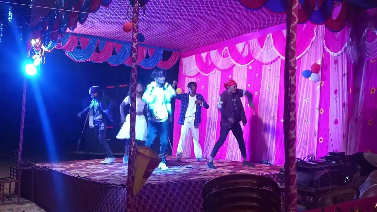 Mr  mahaveer and Sk Shiva and miss Priya and Kishan Babu and Kishan Gts(dhangari dance dhamaka) 