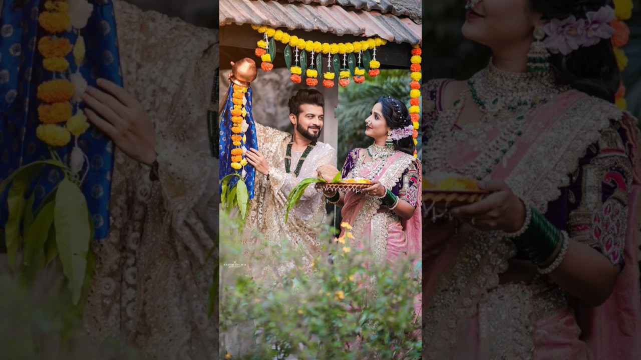 Gudhi Padwa 2024 Status | Celebrities Gudhi Padwa | Gudhi Padwa Pose | Gudhi Padwa Rangoli
