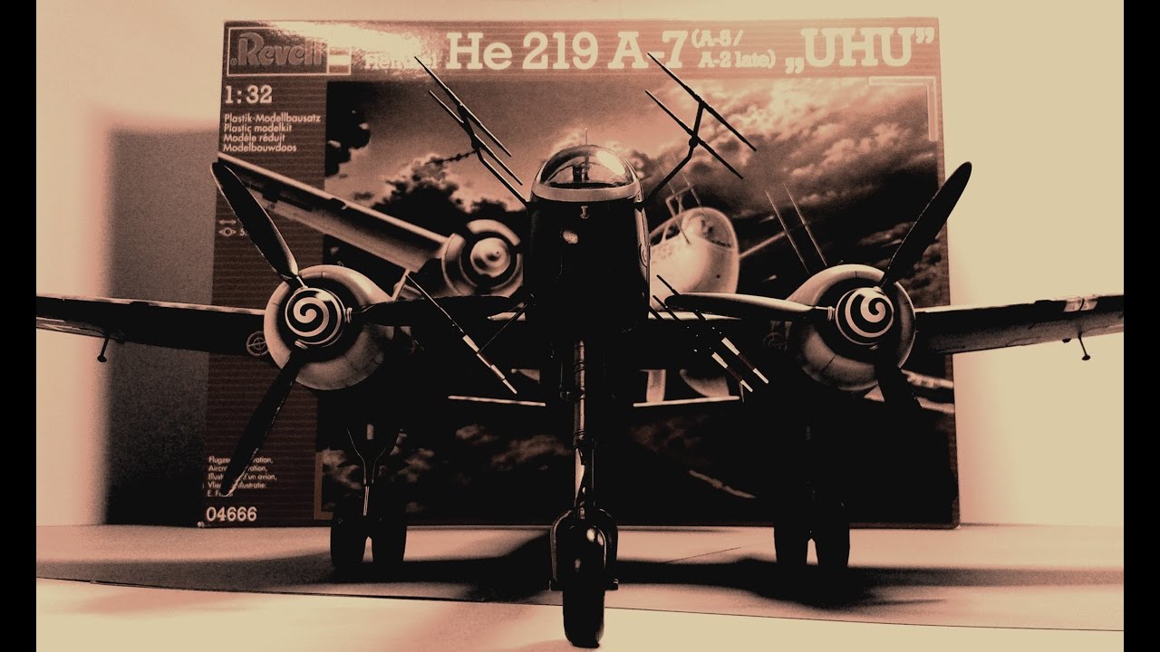 My Heinkel He 219 - 1/32  Revell