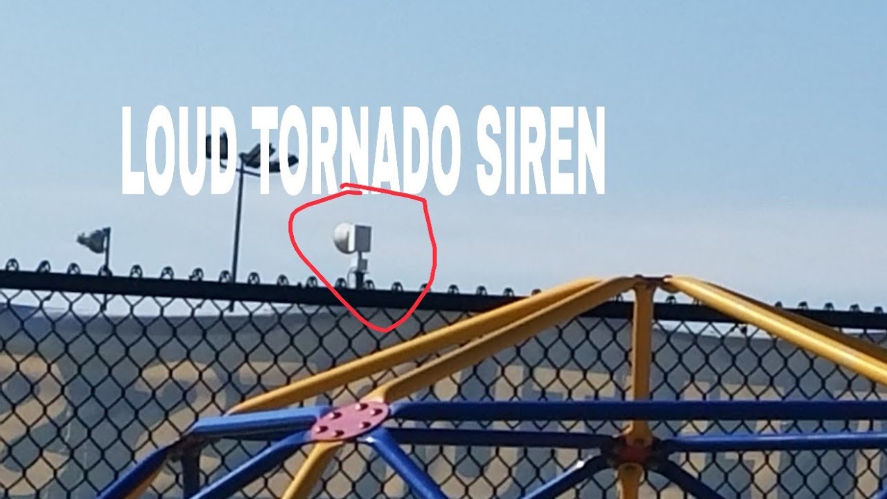 LOUD TORNADO SIREN