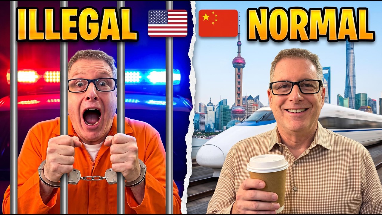 12 Things You Do Daily in China That Are ILLEGAL in America!