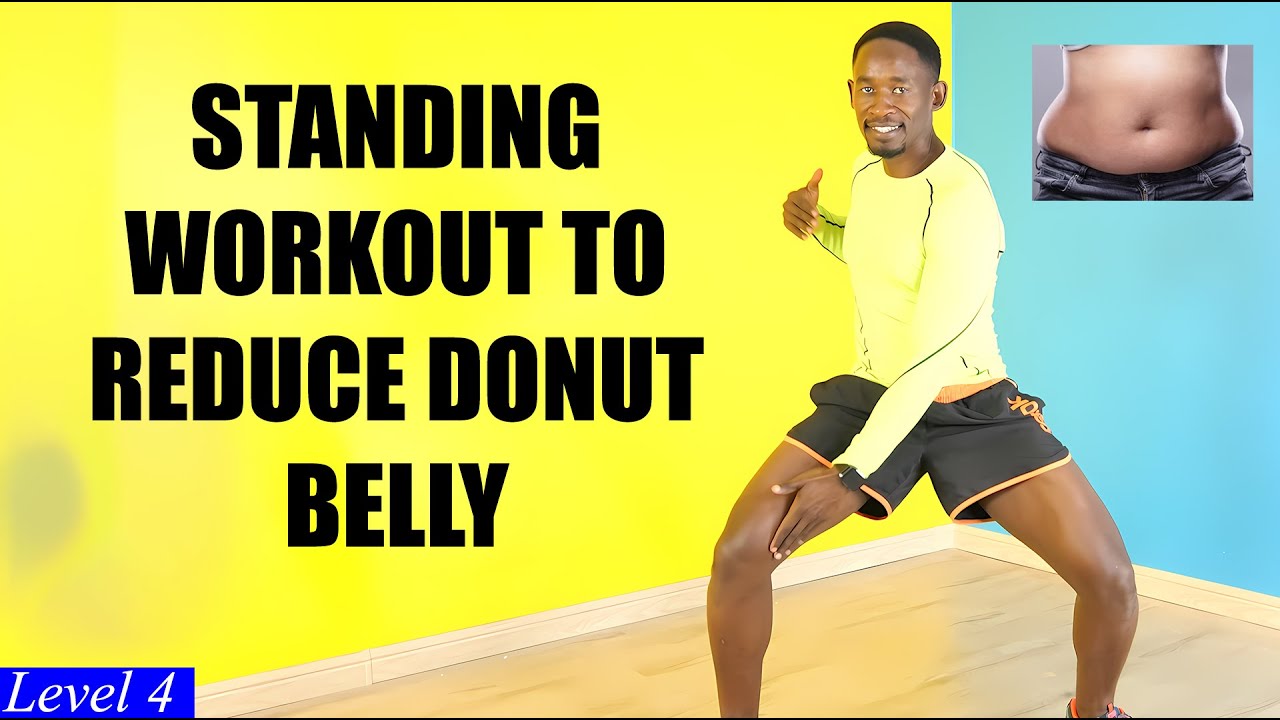30-Minute STANDING Workout to REDUCE Your 'DONUT BELLY' in NO TIME