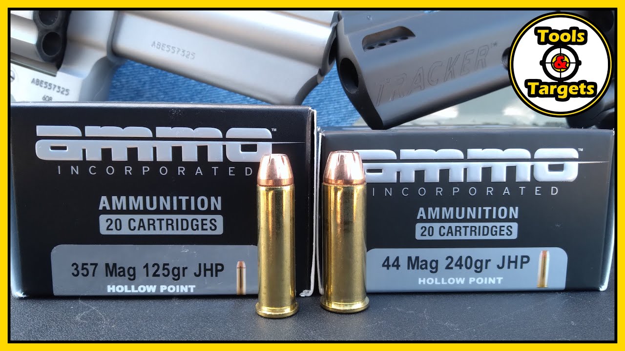 Battle of The MAGNUM Bulls!...357 vs .44 Mag AMMO!