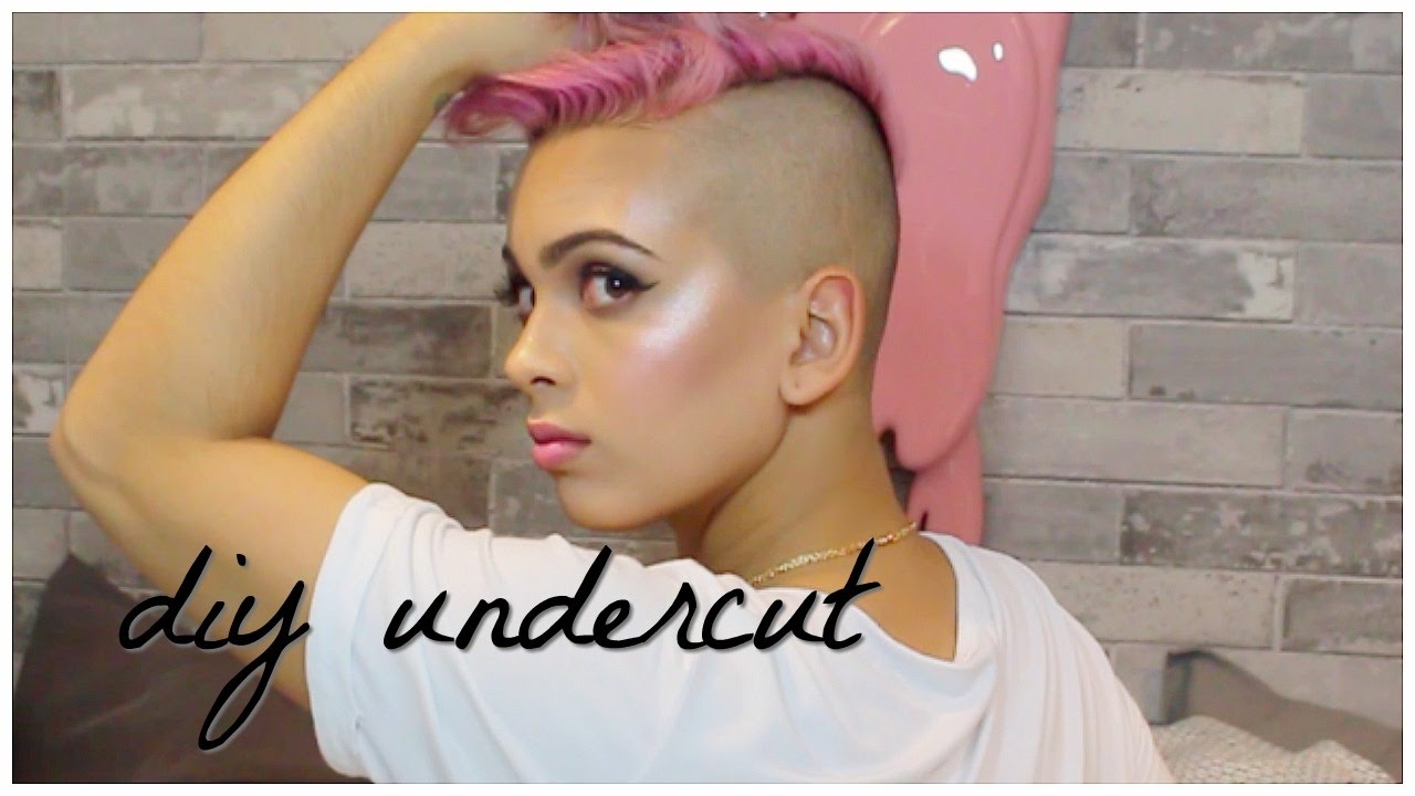 DIY UNDERCUT - HACKS & TIPS - DIY HAIRCUT | KRISTINA ANGELINA
