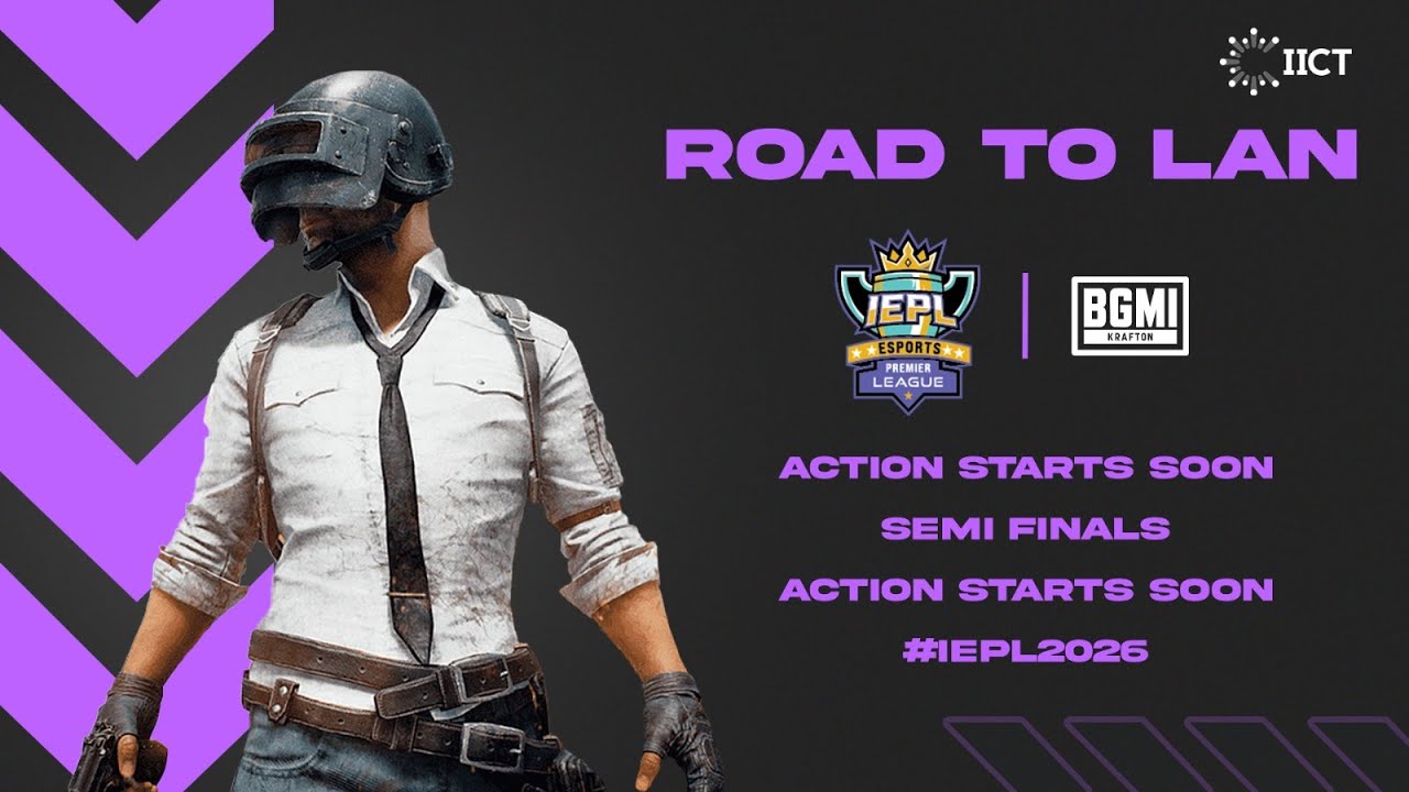 IEPL Road to LAN #BGMI Semi Finals | Top Teams Clash for LAN Spots | Presented by IICT