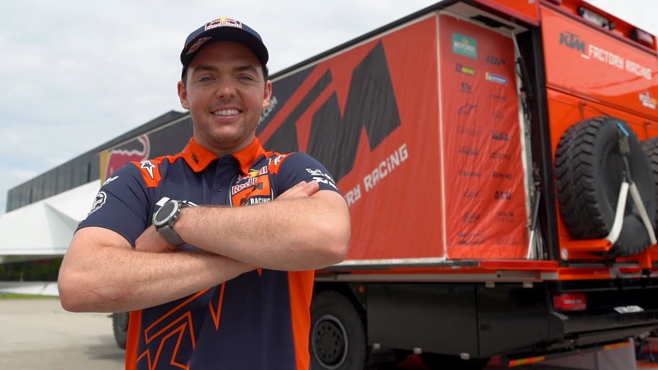 KTM Factory Tour with Matthias Walkner