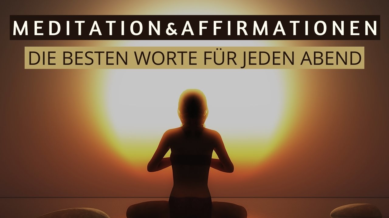 Abend Meditation zum Runterkommen 😌 Tag loslassen & Nachtruhe willkommen heißen ✧ auch zum Schlafen