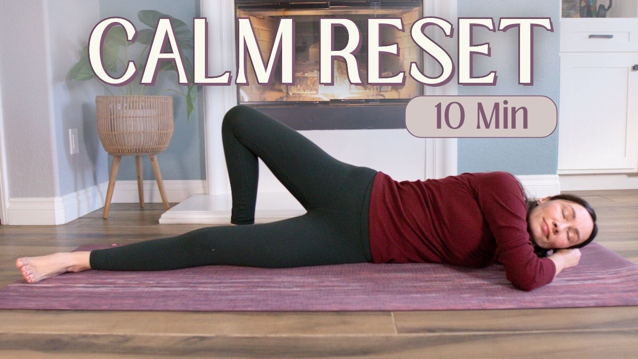 10 Minute Calm Reset | Gentle Yoga & Breathwork