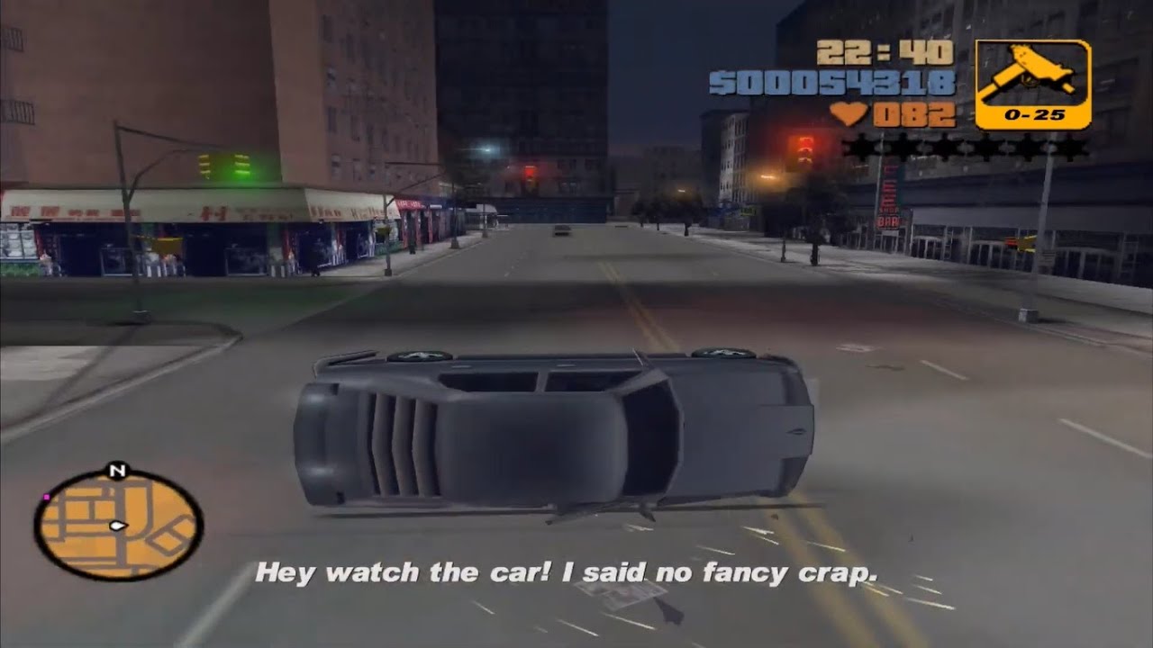 GTA III - NO FANCY CRAP OK ? - Tony Cipriani