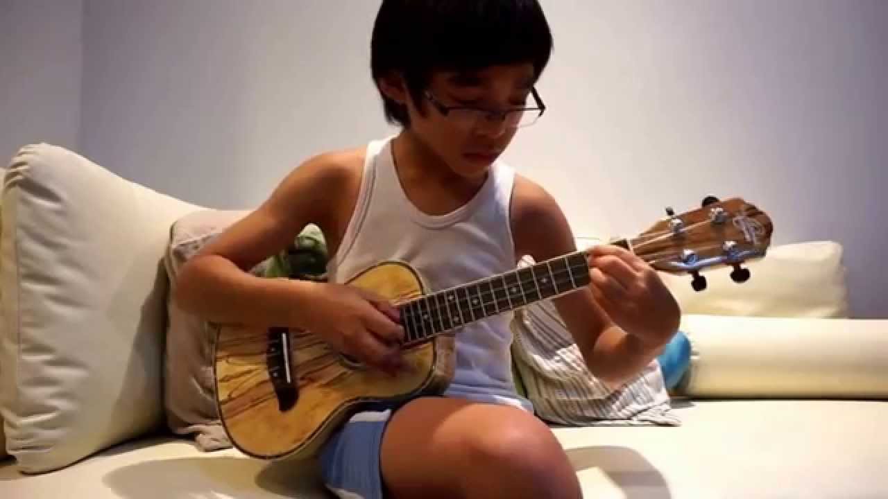 Evan's Ukulele - Bohemian Rhapsody cover by a 10 yr old