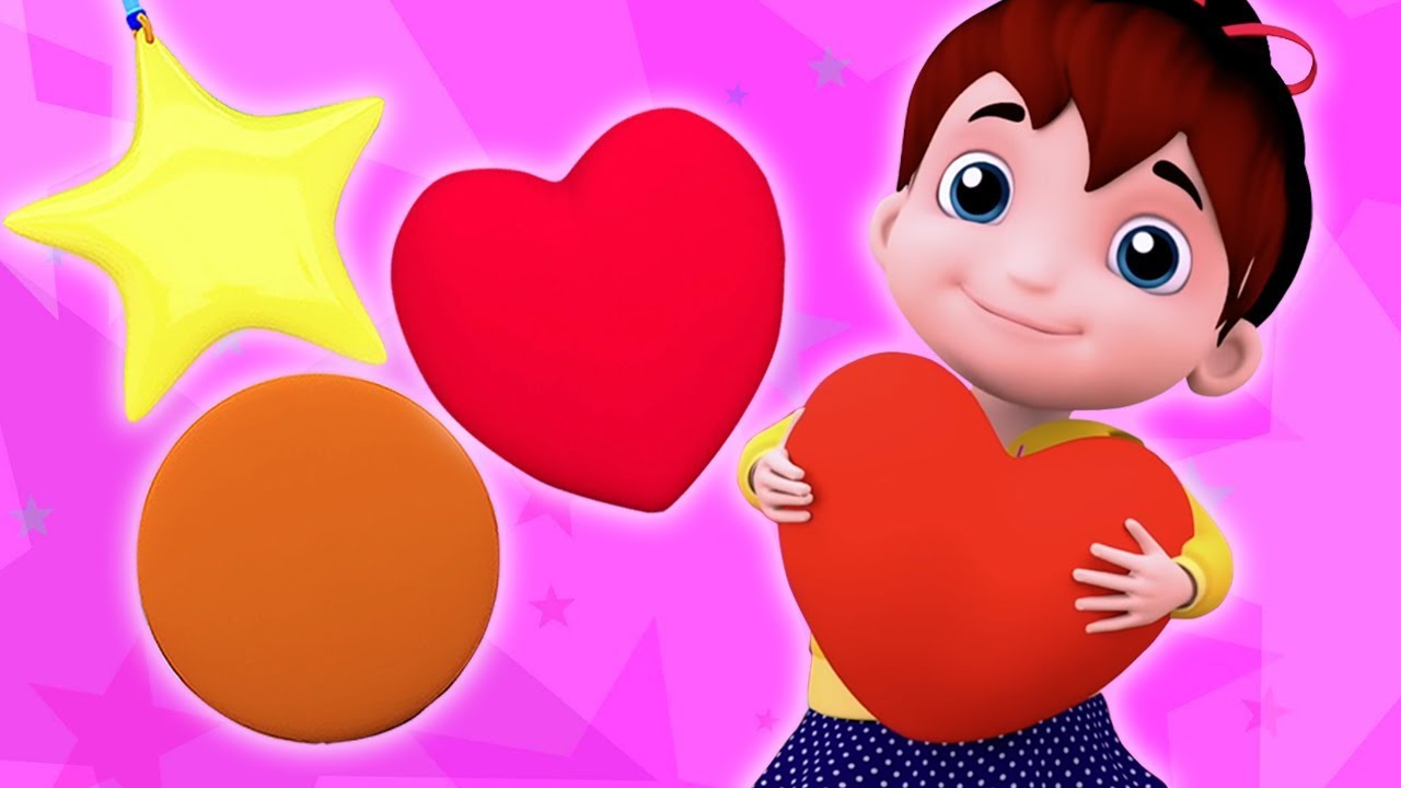 La canzone delle forme | video educativi per bambini
