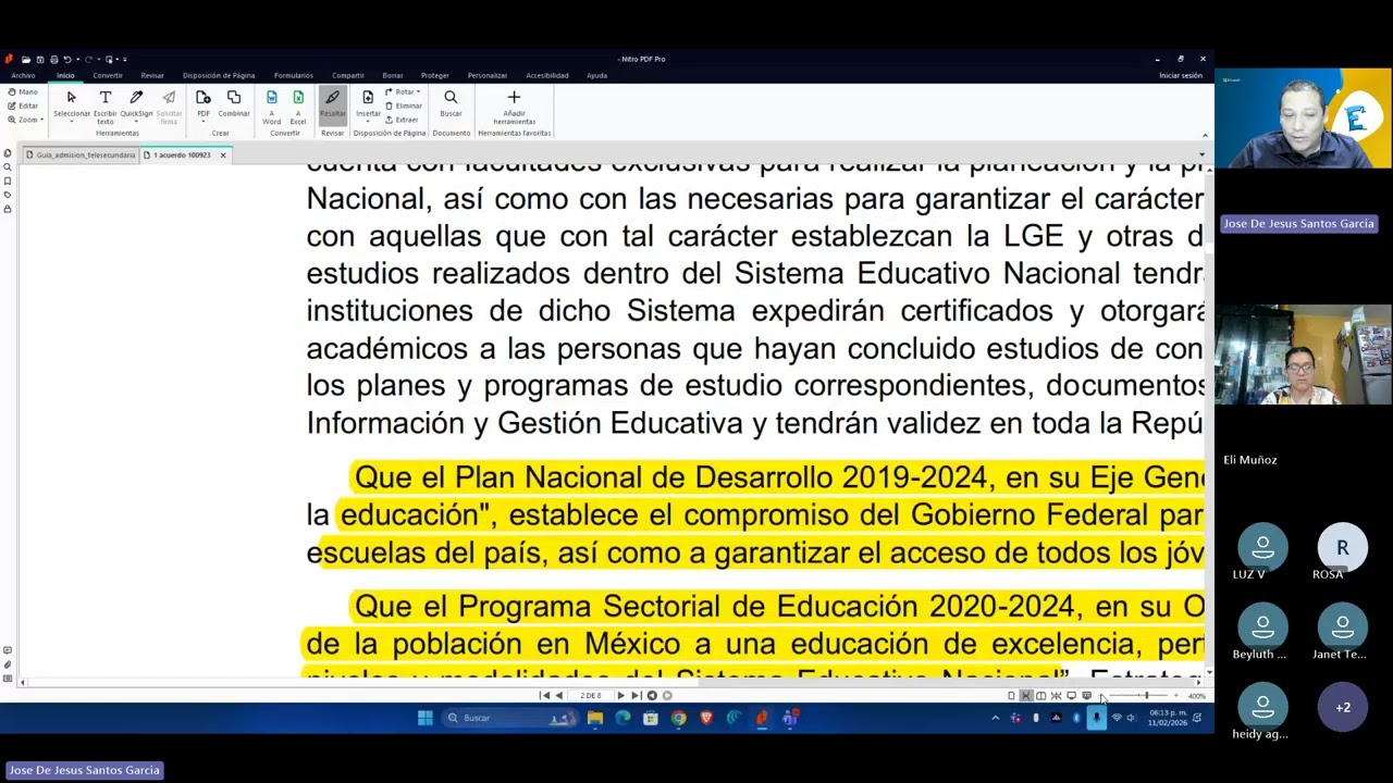 Cuarta sesión Ingreso Básica Lineamientos prevención y Normas de control escolar