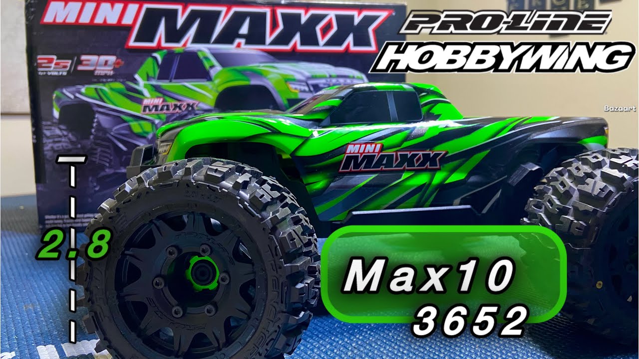 NEW Mini Maxx Max10 upgrade ( Wide Mini MAXX Monster).