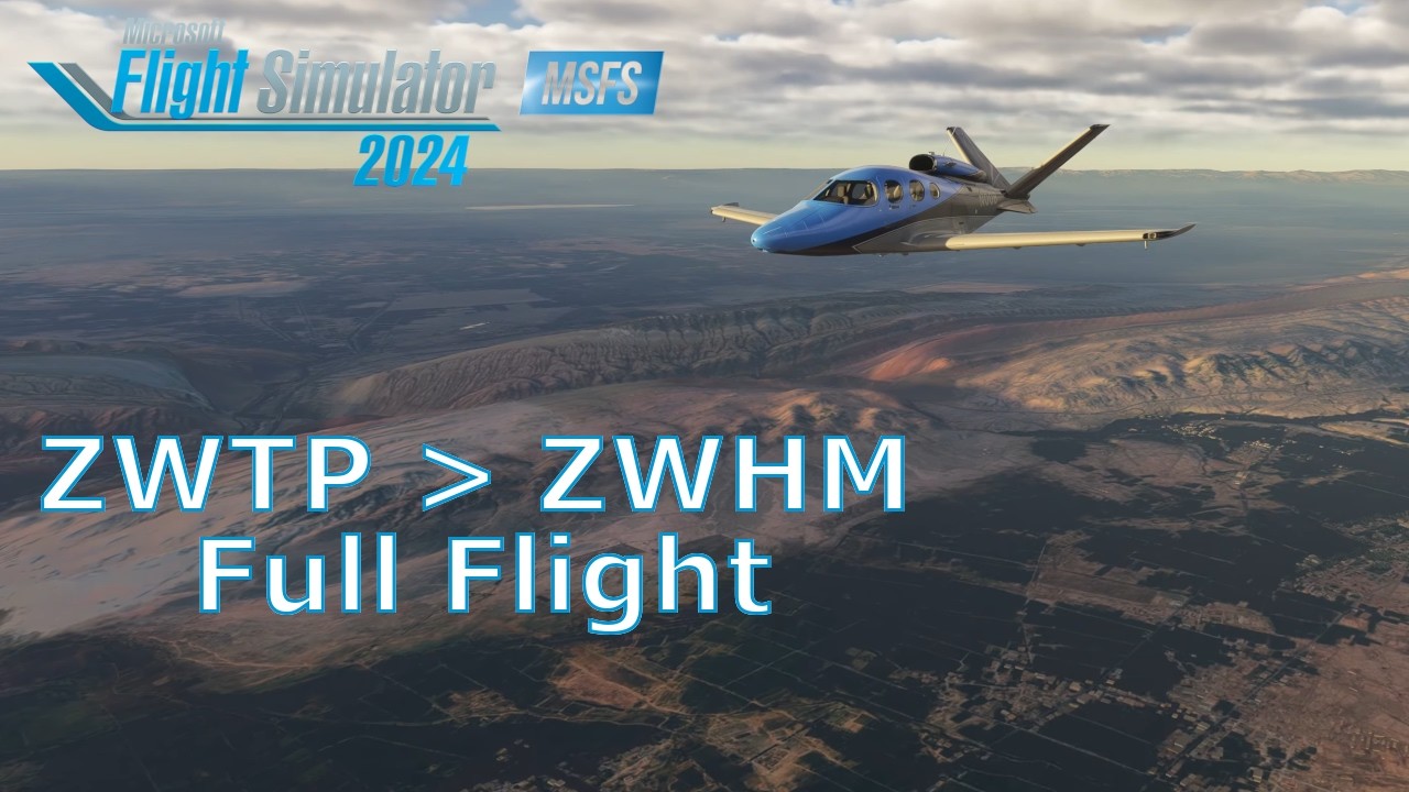 Storm of Saturn - MSFS 2024 (4K) - ZWTP - ZWHM