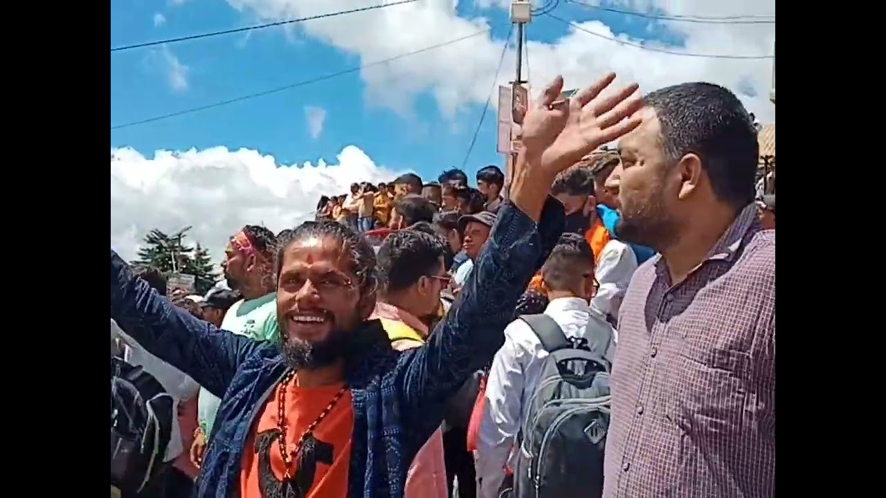 #devidhura temple #Maa barahi dham(famous Bagwaal mela ) Welcome #UK.CM. Mr. pushkar Singh Dhami