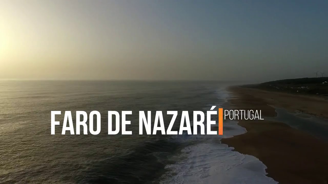 Faro de Nazaré, Portugal.