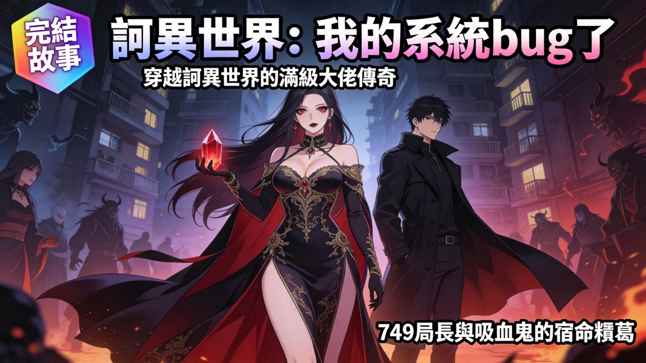 林寒穿越詭異世界，只是澆了朵花竟完成收服S級吸血鬼、討伐鬼王等任務。他以為自己是普通人，實則是滿級大佬，加入749局後意外當上局長，橫掃強敵。#故事  #漫画 #动画 #悬疑解谜
