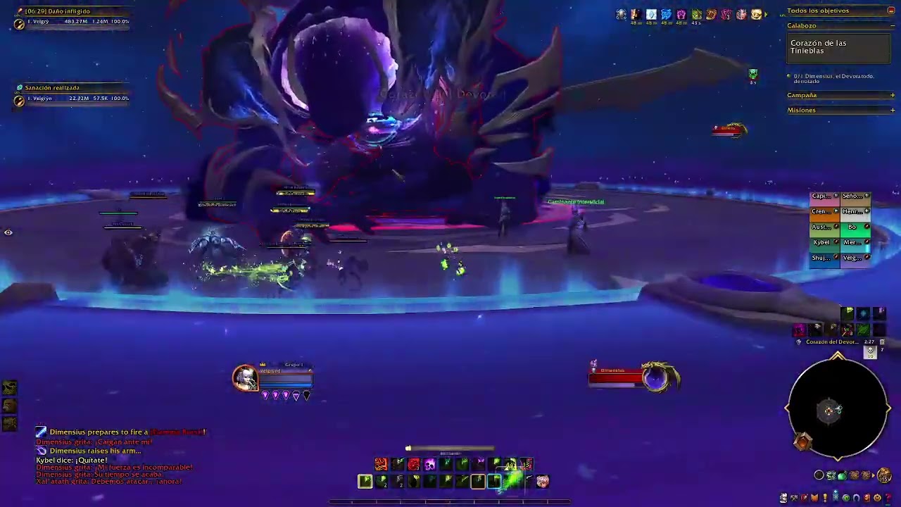 Dimencius el devoratodo modo Historia.