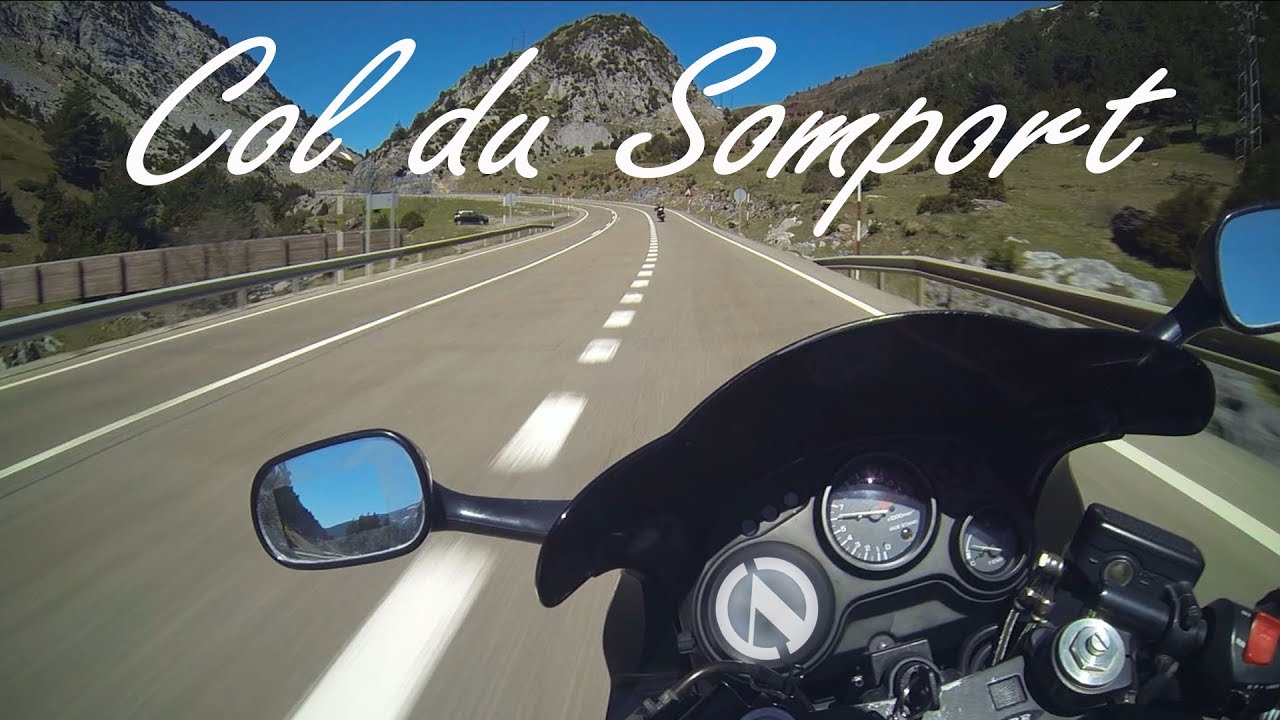Col du Somport | Honda CBR 600 F2 RAW Onboard |