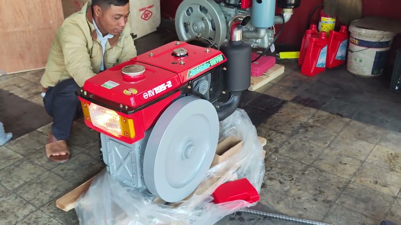 Động Cơ VIKYNO RV 165-2, Nhìn Nhỏ Gọn Như Máy 165 