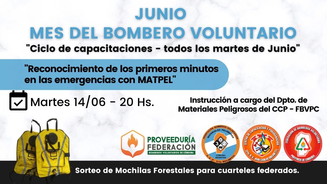 Reconocimientos en los primeros minutos en las emergencias con Mat-Pel. -