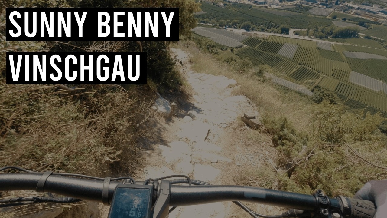 Sunny Benny Trail im Vinschgau - Das erste mal Italien 🇮🇹🇮🇹🇮🇹 [Montesole Trail]