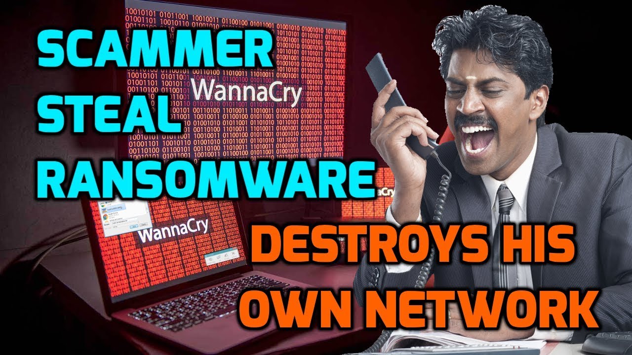 Scammer Steals Virus And Destroys His Own PC