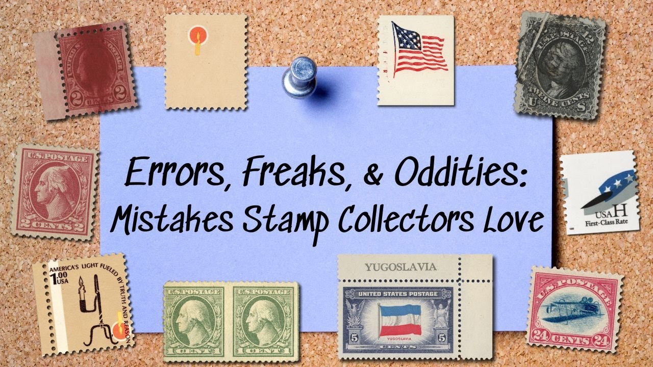 What are EFOs? &ndash; A Beginner's Guide to Stamp Errors, Freaks, & Oddities