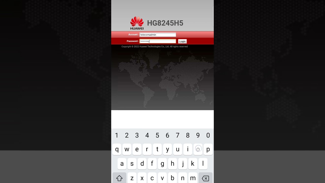 how to on LAN modem Huawei H5