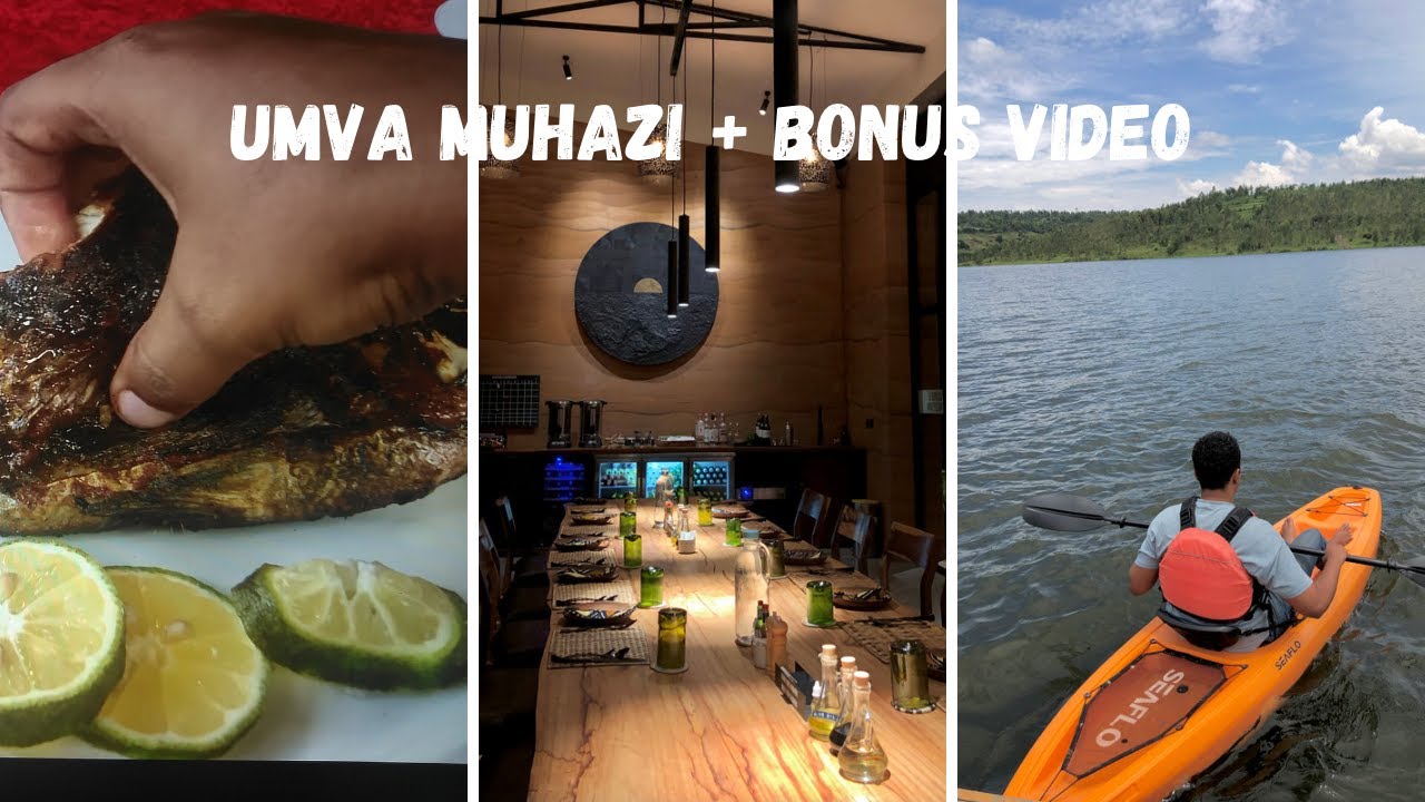 UMVA Muhazi + Bonus video! The best local fine Dining experience lake side view in Rwanda.