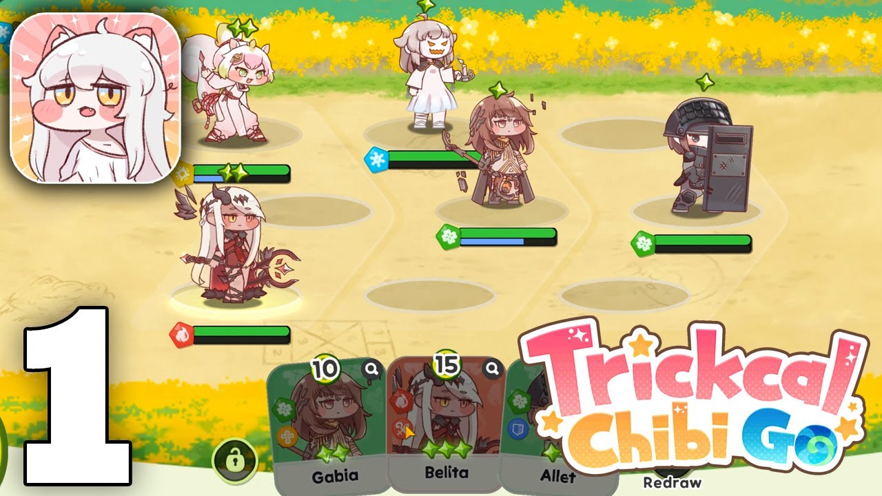 Trickcal:Chibi Go Gameplay Walkthrough Part 1 (iOS, Android)