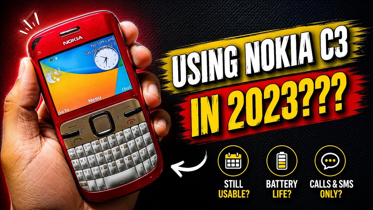Using Nokia C3-00 in 2023 | Symbian S40 | Java | Apps & Games |