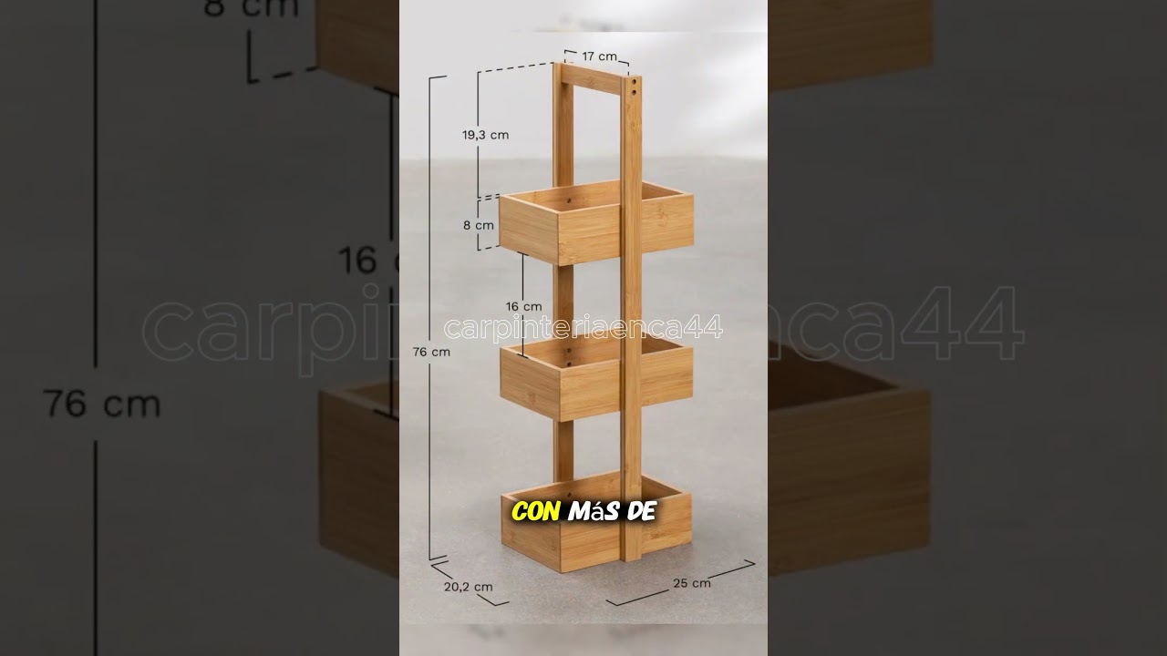 🪚 Aprende carpinter&iacute;a f&aacute;cil y cre&aacute; tus propios muebles desde casa #carpinteria #muebles