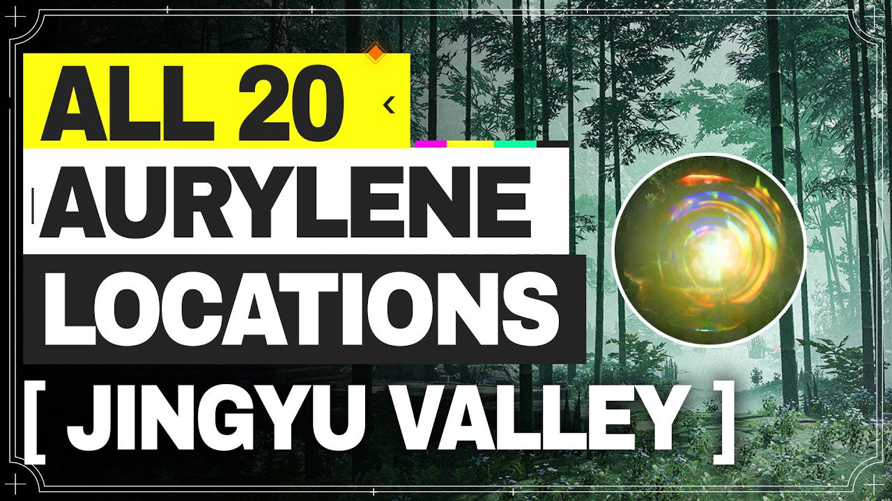 All Aurylene Locations in Jingyu Valley - Wuling |【Arknights: Endfield】