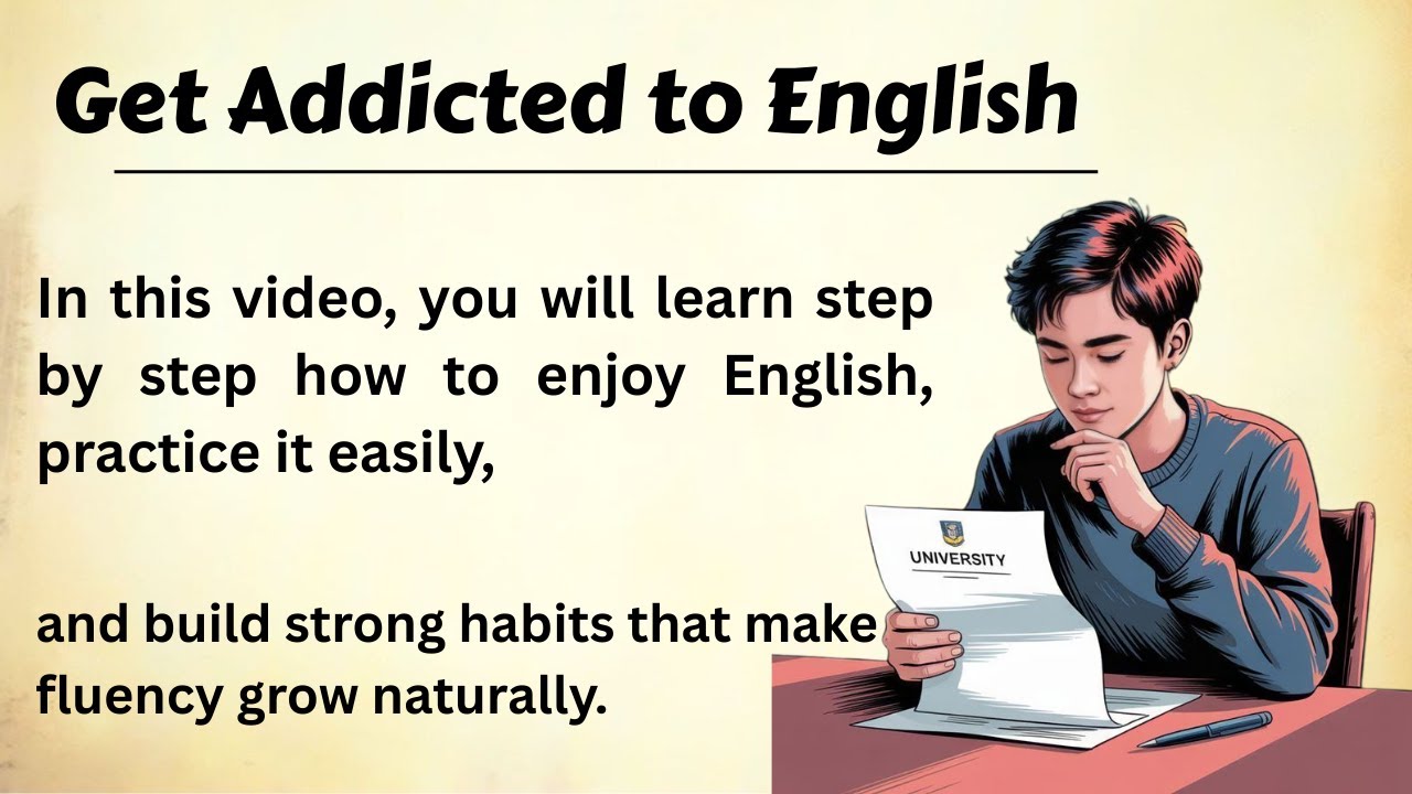 Get Addicted to English || 6 Powerful Lessons to Speak English Naturally || Improve Your English