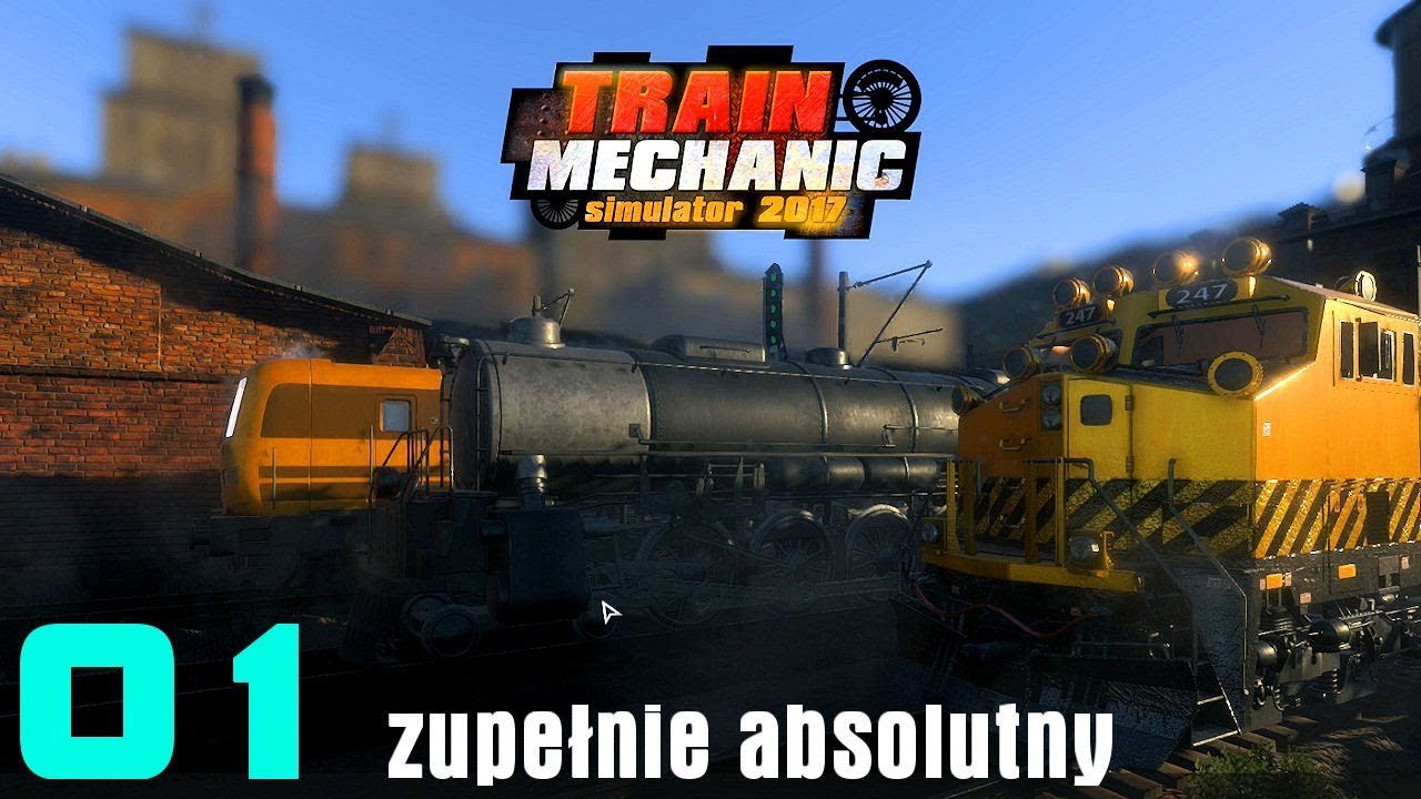 Train Mechanic Simulator 2017 - #1 Początek - zajezdnia spalinowa - zlecenia [1-3]