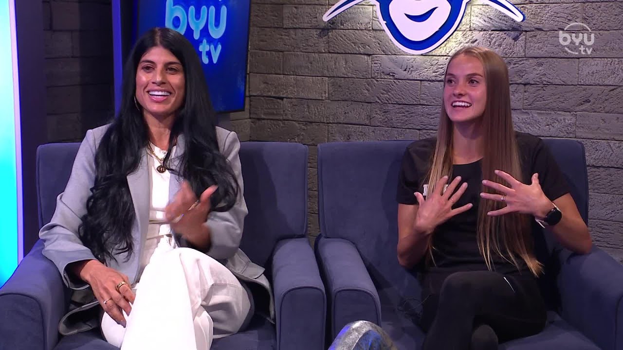 Diljeet Taylor and Aubrey Frentheway on BYUSN 9.19.23