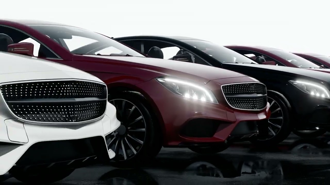 luxury cars parking
