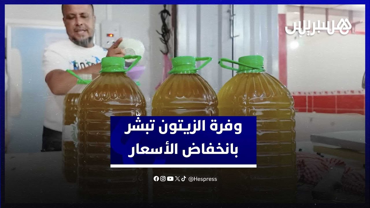 محصول الزيتون الوافر هذا الموسم ينعش الآمال بانخفاض أسعار الزيت