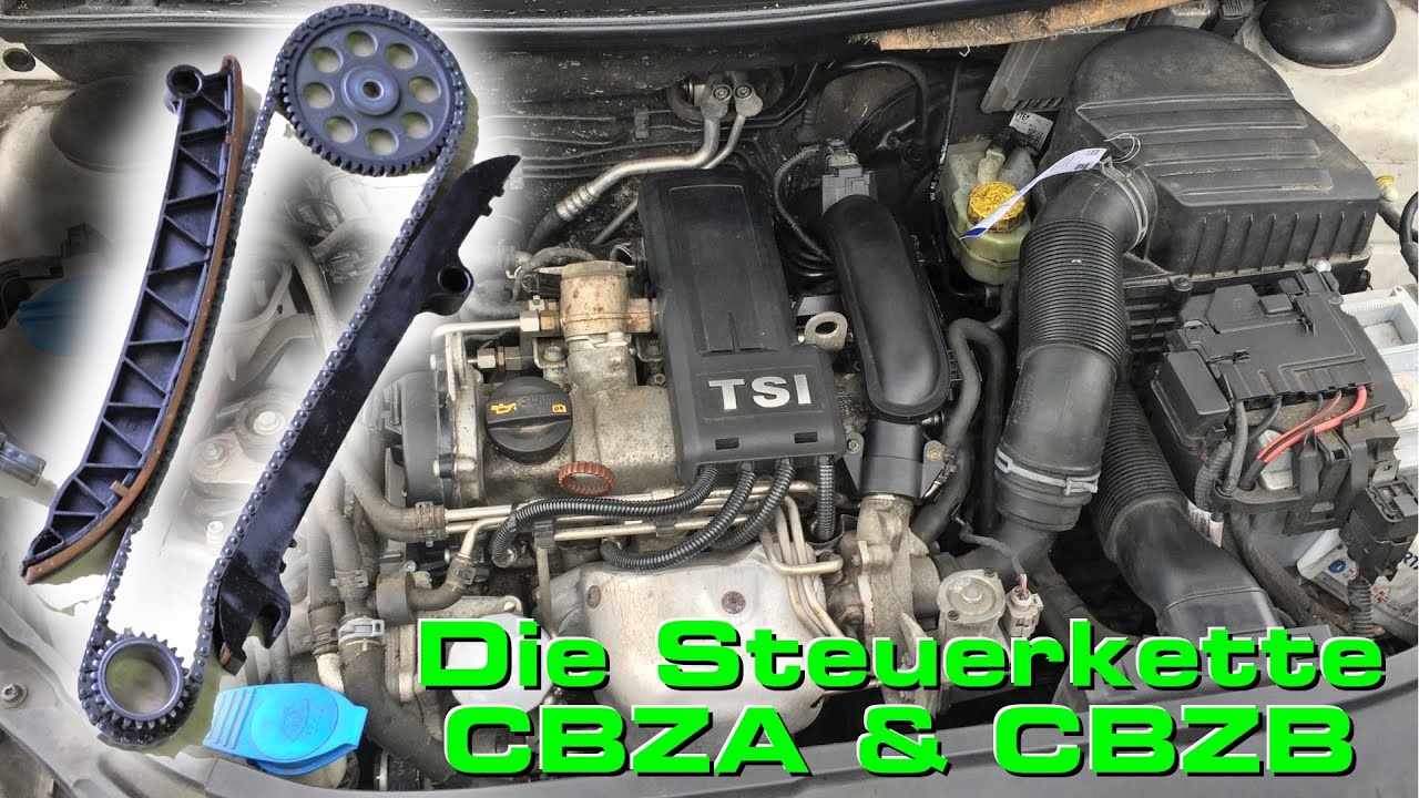 Steuerkette 1,2l TFSI VW / Audi / Skoda / Seat CBZA und CBZB Motor