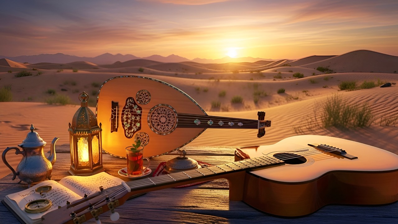 Tranquil Arabic Music for Meditation 🌙 Calm Middle Eastern Background Instrumentals