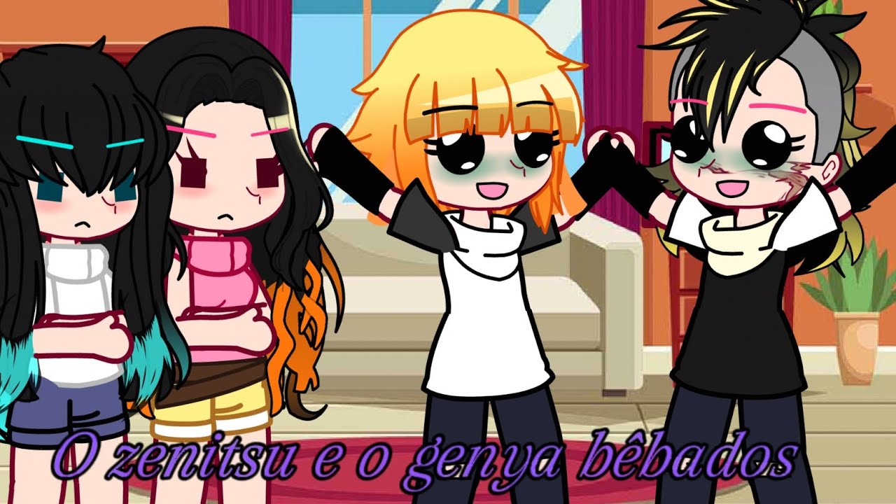 •||O zenitsu e o genya Bêbados por 24hs||•   //contêm:Genmui e ZenNezu//