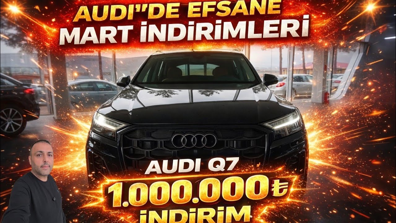 2026 MART AUDI BAYİ FİYATLARI!!!