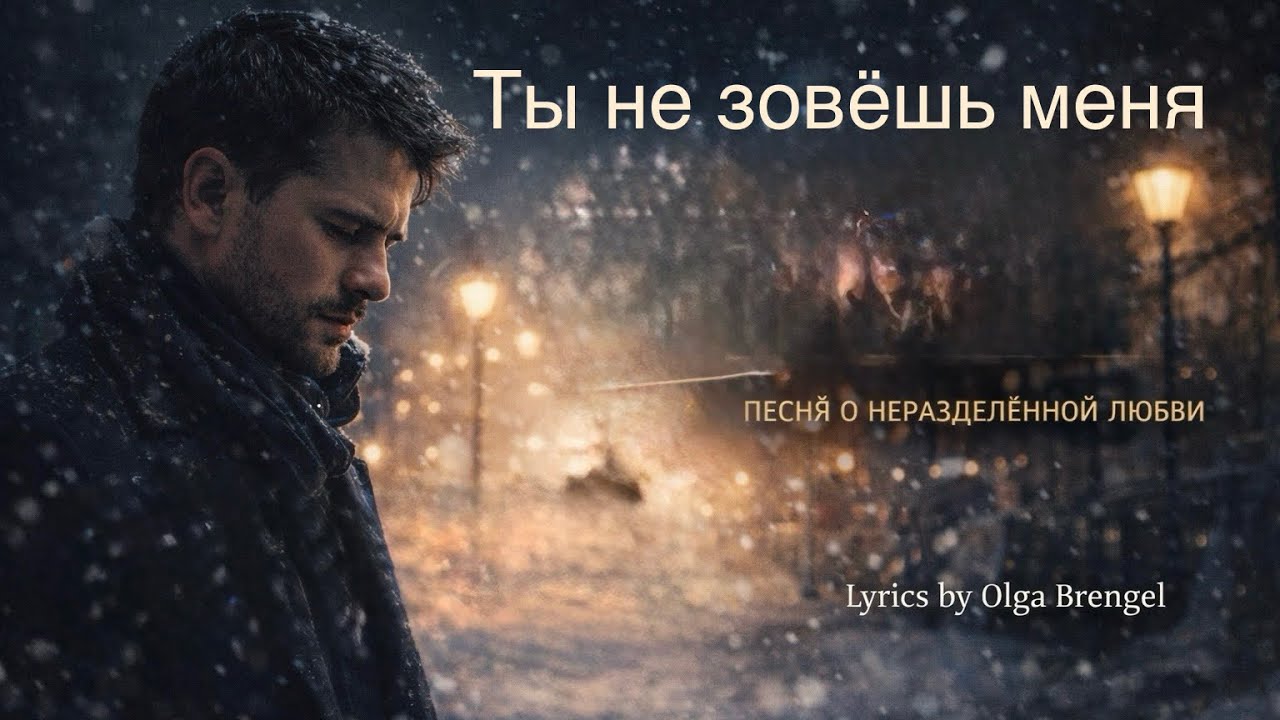 «Как жаль, что ты меня не ждёшь. Лирическая песня на стихи Olga Brengel 