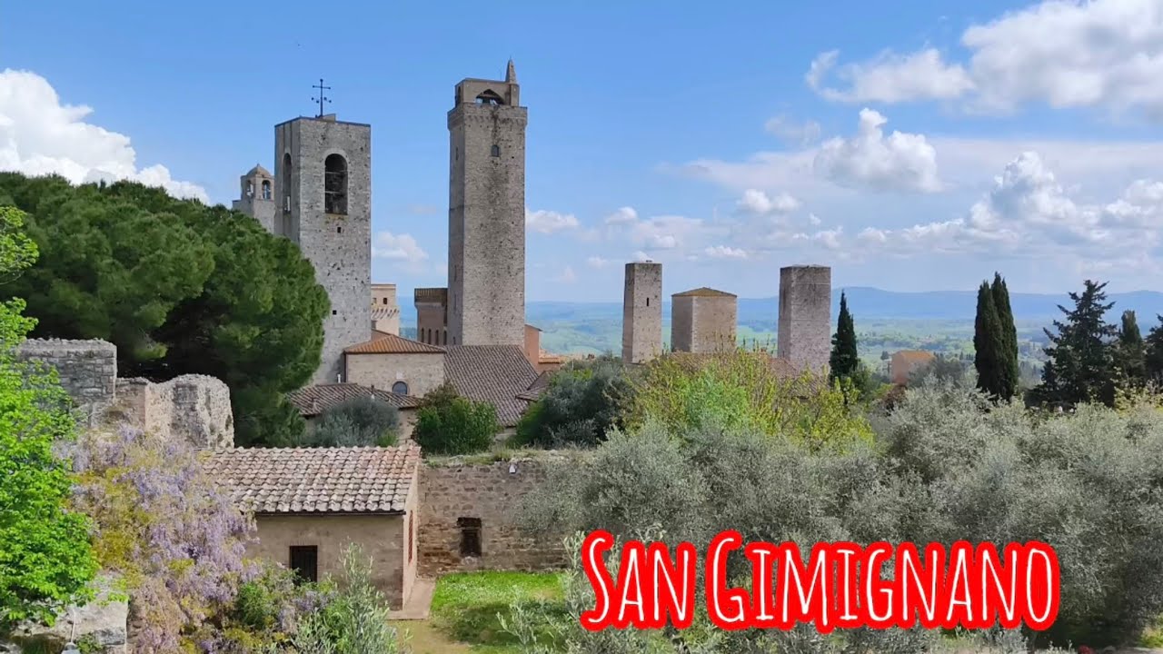 San Gimignano, Tuscany, Italy 🇮🇹The Medieval Manhattan of Tuscany
