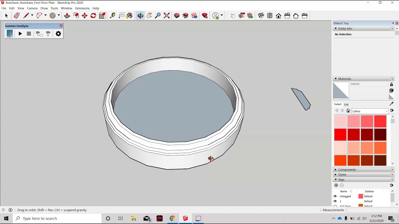 SketchUp Tutorial: How to make and install a Circular Window