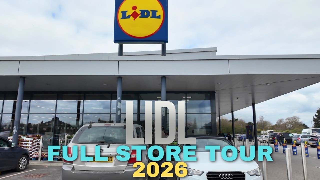LIDL Full Store Tour 2026 &ndash; nowe jedzenie, ceny i rzeczy, kt&oacute;re musisz zobaczyć