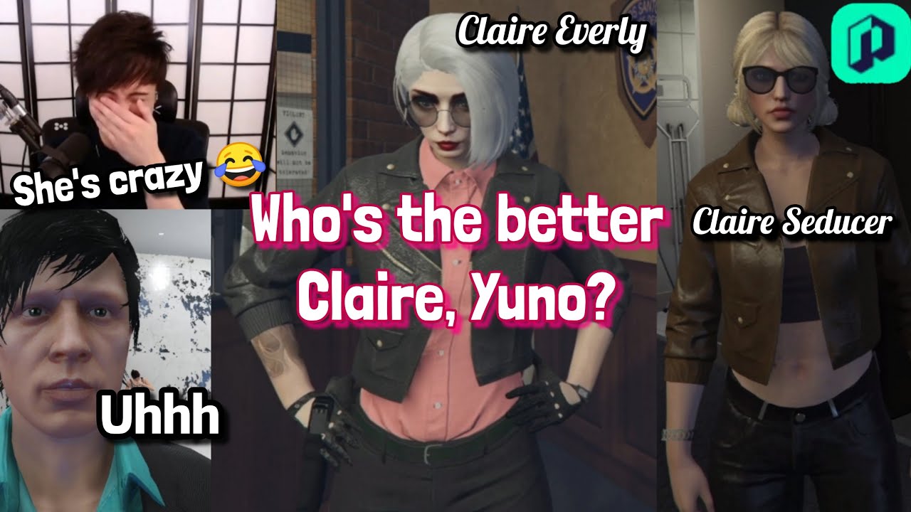 How Yuno met Claire Everly for the first time! ft. Sykkuno, Carter, LunaOni | GTA RP | No Pixel 3.0