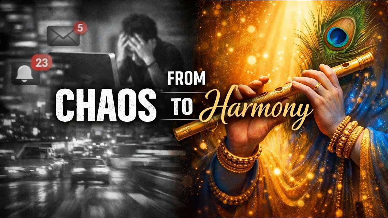 Krishna’s Flute & The Rhythm of Life | From Modern Chaos to Divine Harmony